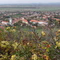 Tarcal a Krisztus szobor alatt