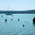 Balaton, Fűzfő, strand