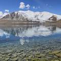 Jamdrok szent tava 4400 magasan, Tibet