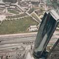 Abu Dhabi, Etihad torony, kilátás a 74. emeletről