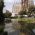 Sagrada Familia templomépítés közben,Barcelona