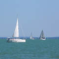Balaton, Magyarország, nyár, tó, vitorlás