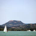 Balaton, vitorlás, hajó, Csobánc