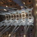 Sagrada Familia mennyezete,Spanyolország