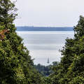 Balaton a fűzfői erdőből