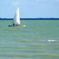 balaton, hullámok, vitorlás