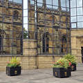 Tükörben a Metropolitan Cathedral of St Andrew – a 19. századi székesegyház - Glasgow, Skócia