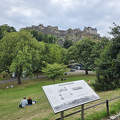Edinburgh vára – büszkén őrködik a város fölött. Skócia