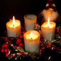 A harmadik gyertya fénye: örülni a családnak, a csendnek, a készülődés meghittségének.