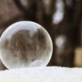 Tél, buborék, hó, jég