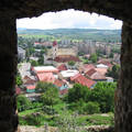 Szlovákia Füleki látkép a várból