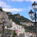 Positano, Dél-Olaszország egyik legdrágább üdülőhelye. Amalfi-part, Olaszország