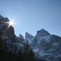Napfelkelte az olasz Alpokban
